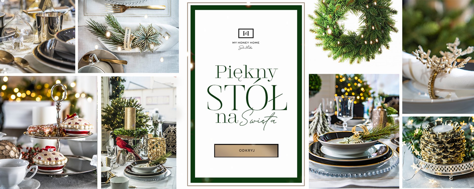 Piękny stół na Święta