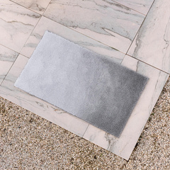 Dywan łazienkowy Graccioza Horizon 70x120CM Multicolor/Silver Antybakteryjny