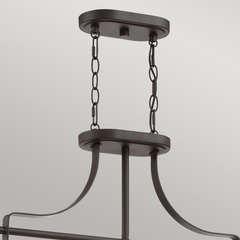 Lampa wisząca Trilogy - 3 źródła światła - Stary brąz