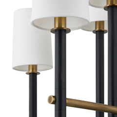 Żyrandol Belvedere kolekcji Troy Lighting