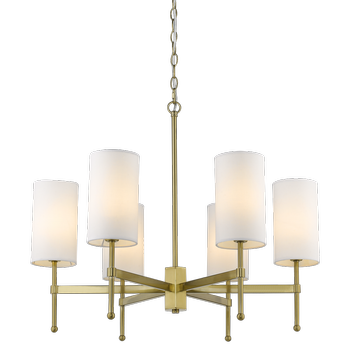 Lampa wisząca DENVER P06970BR-WH