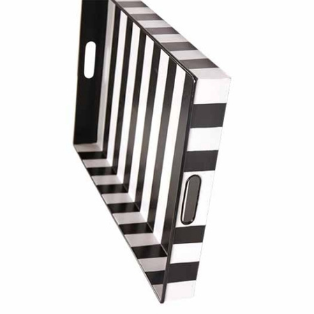 TACA BLACK&WHITE 48x33 CM G&C INTERIORS A/S - MY HONEY HOME