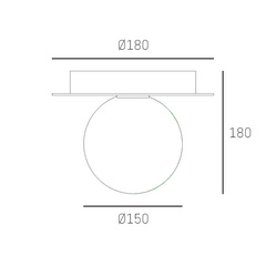 Kinkiet CAPE TOWN W01766CH