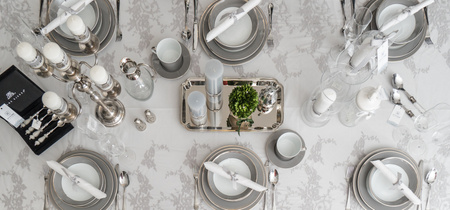 FILIŻANKA  ŚNIADANIOWA NEWDAY - SZARA - 370ML - COTE TABLE - MY HONEY HOME