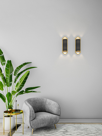 Kinkiet Libero Parette Cromo Orlicki Design