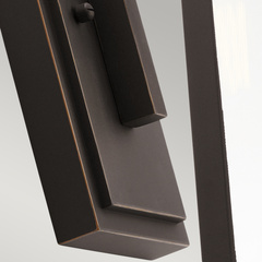 Średnia latarnia naścienna Delison - 1 źródło światła