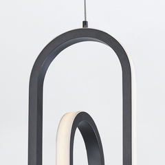 Lampa wisząca Demark - Matowa czerń