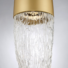 Lampa wisząca Ecrou - Szczotkowane złoto