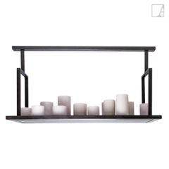 Lampa wisząca Authentage Bellefeu prostokątna