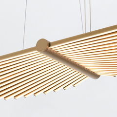 Żyrandol Seraph - Szczotkowane złoto