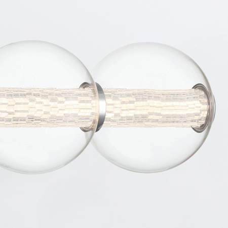 Kinkiet Atomo - 4 źródła światła - Polerowany chrom