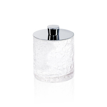 CRACK Pojemnik z pokrywką Decor Walther chrom