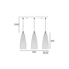 Lampa wisząca HAVANA - My Honey Home