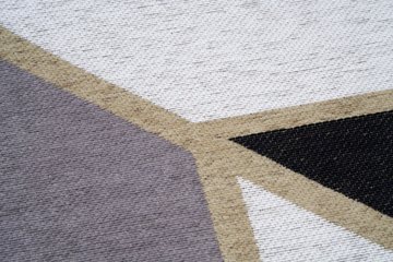 DYWAN GATSBY BLACK ART DECO 160 X 230 CM FARGOTEX - MY HONEY HOME