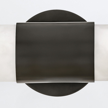 Duży kinkiet LED Ibiza - Oksydowana czerń