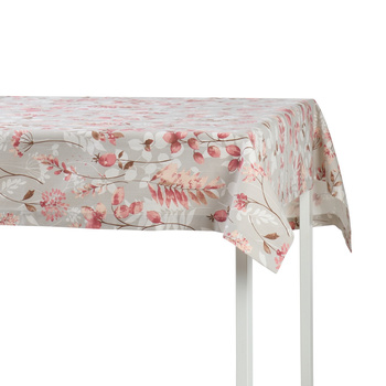 OBRUS BAWEŁNIANY WILD ROSE - 130 x 250 CM - ROSEBERRY HOME - MY HONEY HOME
