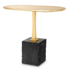 Stolik boczny Eichholtz Kayan L polished brass