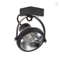Lampa kierunkowa Authentage Coupette na kwadratowej podstawie
