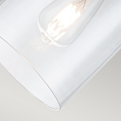 Lampa wisząca Hounslow - 1 źródło światła - Oksydowany mosiądz