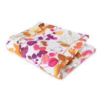 OBRUS BAWEŁNIANY PURPLE SPARROW OKRĄGŁY - Ø 140 - ROSEBERRY HOME - MY HONEY HOME