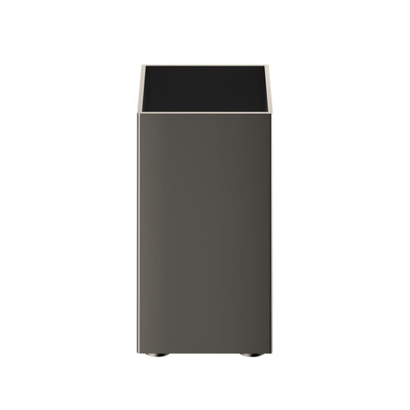 Pudełko Decor Walther Ciemny Metal mat kwadratowy
