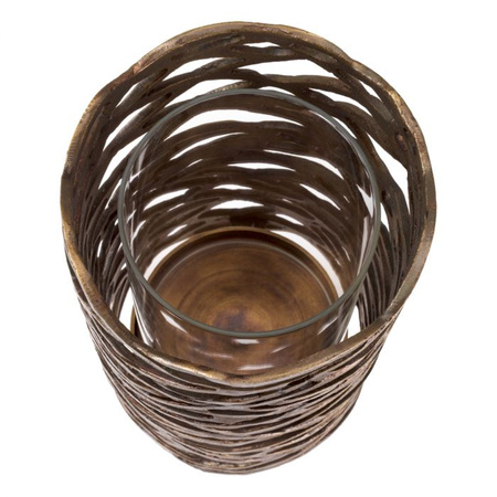 Świecznik Eichholtz Lanai L vintage brass finish