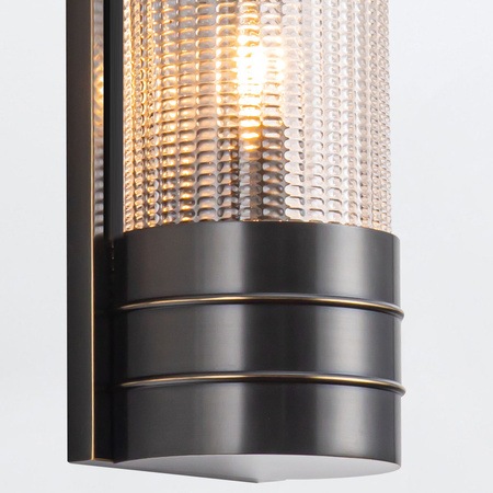 Kinkiet Willard - 2 źródła światła - Miejski brąz