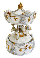 POZYTYWKA ŚWIĄTECZNA KARUZELA - 16 CM - SHISHI – MY HONEY HOME