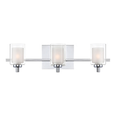 Kinkiet Kolt - 3 źródła światła - Polerowany chrom