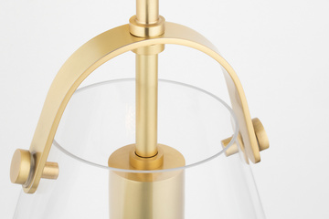 Lampa wisząca 1 LIGHT mała Mitzi