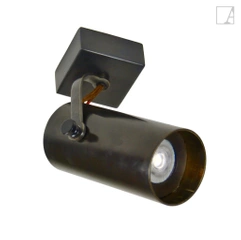 Lampa kierunkowa Authentage Tubelum na kwadratowej podstawie