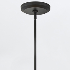 Żyrandol Luca - 10 źródeł światła - Czarny, karmelowy beż