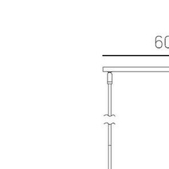 Lampa wisząca MIAMI P08018CH