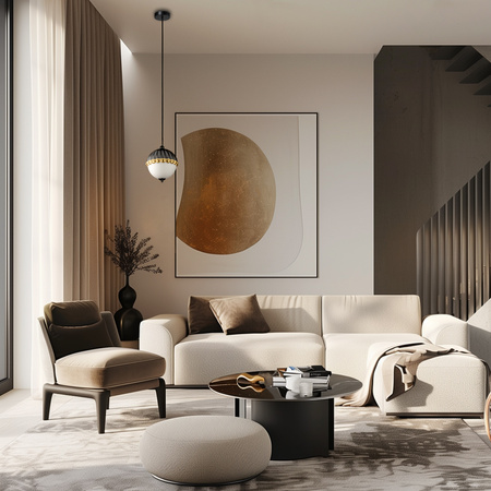 Lampa wisząca PRALINES P01213BK