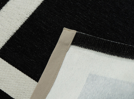 DYWAN HAMPTON BLACK ART DECO 160 X 230 CM FARGOTEX - MY HONEY HOME