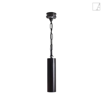 Lampa wisząca Authentage Tubelum na okrągłej podstawie