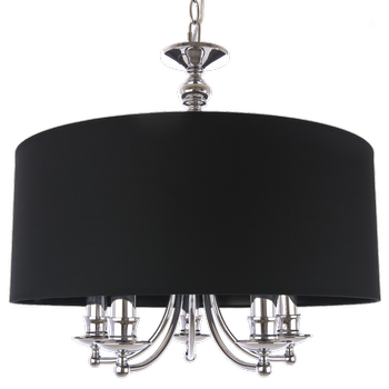 Lampa wisząca ABU DHABI P05697CH-BK