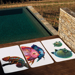 Ręcznik Plażowy Graccioza Balloon Fish 100x180 cm Multi