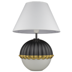 Lampa stołowa CosmoLight PRALINES T01275BK