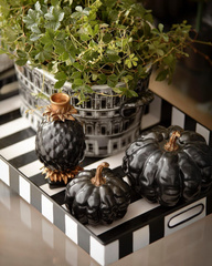 TACA BLACK&WHITE 48x33 CM G&C INTERIORS A/S - MY HONEY HOME