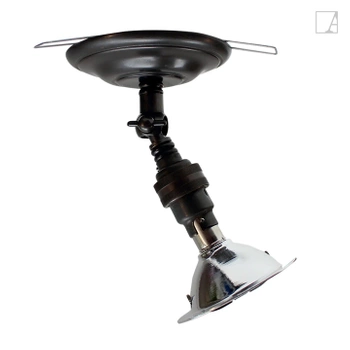 Lampa kierunkowa Authentage Marron rosas ze sprężynami