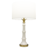 Lampa stołowa LOBOC T01019BR-WH