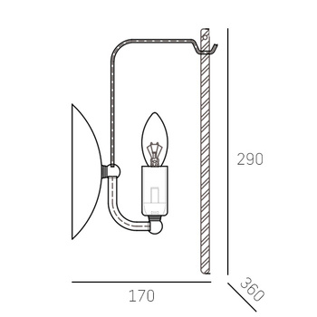 Kinkiet PALERMO W03077NI