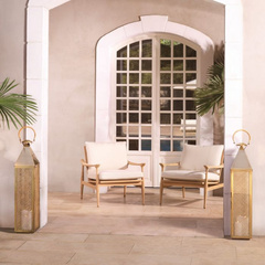 Krzesło Eichholtz Manzo Outdoor naturalny teak