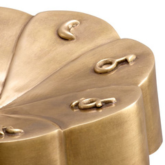 Dekoracja Lumeria vintage brass finish