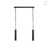 Lampa wisząca Authentage Tubelum o szerokości 120 cm - 3 źródła światła - 80 cm