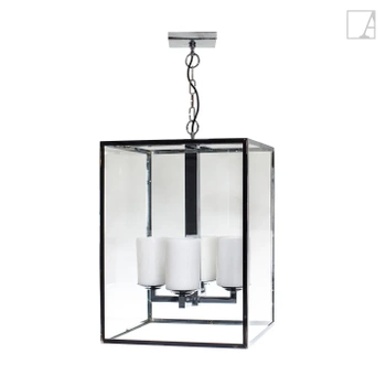 Lampa wisząca wewnętrzna Authentage Bellefeu vitrine - latarnia