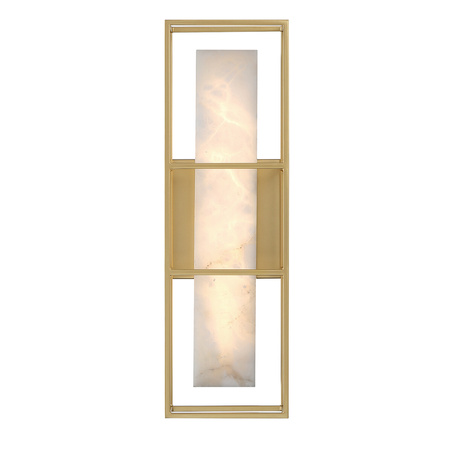 Średni kinkiet Blakley - 1 źródło światła - Szczotkowane złoto