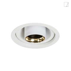 Lampa wpuszczana Authentage Aureole - krótka