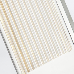 Średni kinkiet LED Palais - Polerowany nikiel